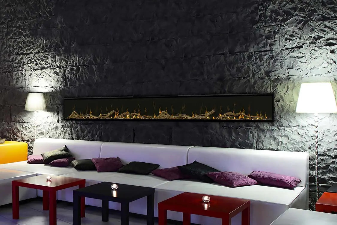 IgniteXL Dimplex 100" Linear Recessed / Built in Electric Fireplace Dimplex
