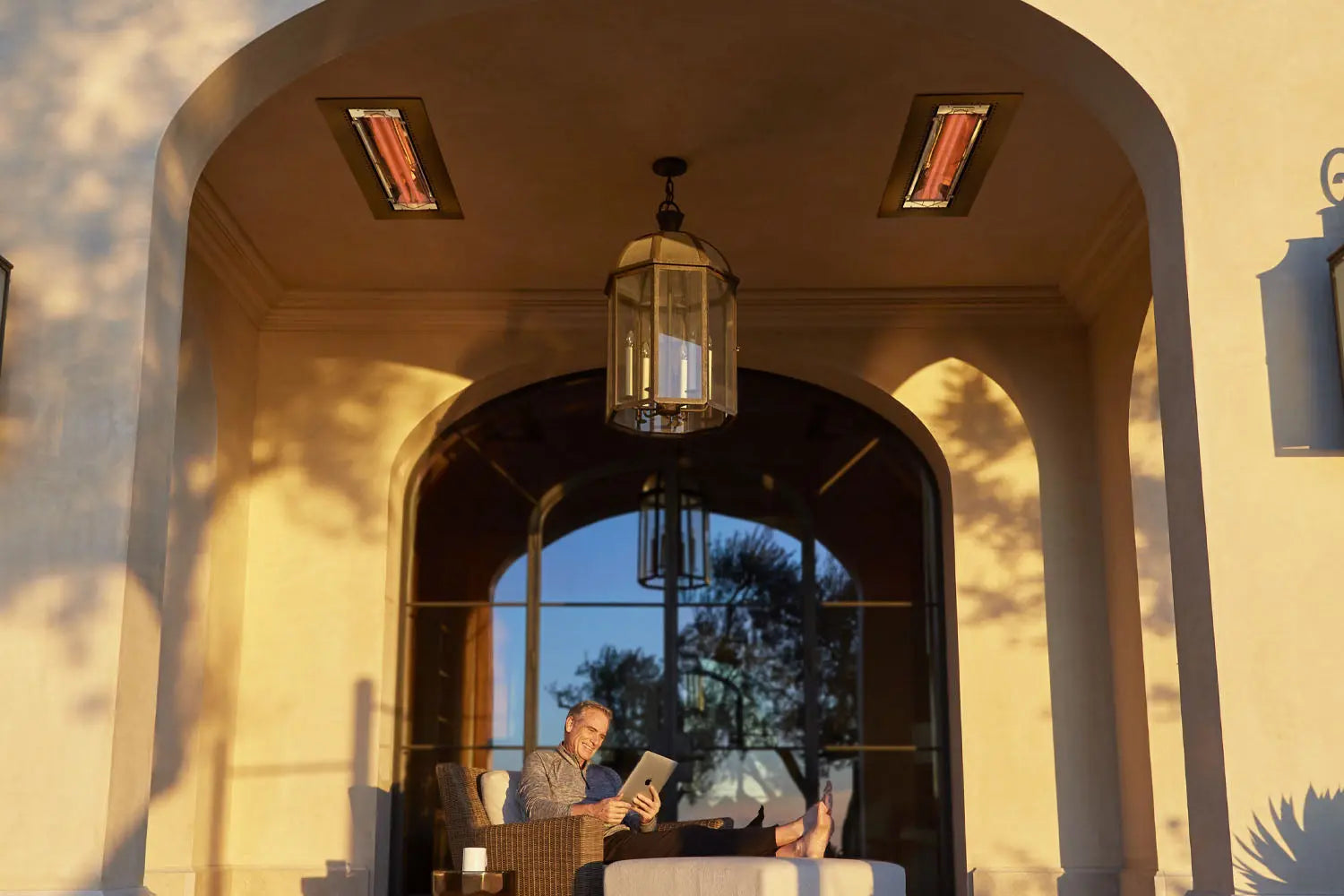 Infratech WD-Series Double Element 4000Watt Outdoor Infrared Electric Heater | 208V Infratech