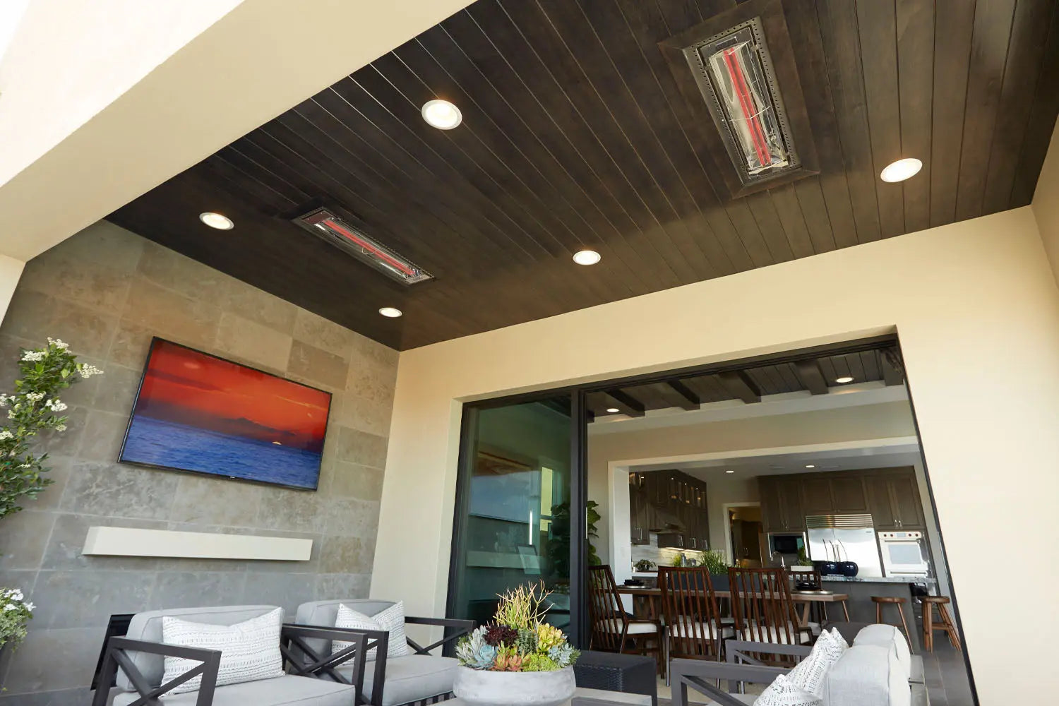 Infratech WD-Series Double Element 4000Watt Outdoor Infrared Electric Heater | 208V Infratech