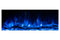 Modern Flames Landscape Pro 70'' Studio Suite Wall Mount Mantel Package | Coastal Sand Modern Flames