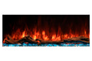 Modern Flames Landscape Pro 70'' Studio Suite Wall Mount Mantel Package | Coastal Sand Modern Flames