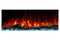 Modern Flames Landscape Pro 70'' Studio Suite Wall Mount Mantel Package | Coastal Sand Modern Flames