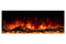 Modern Flames Landscape Pro 70'' Studio Suite Wall Mount Mantel Package | Coastal Sand Modern Flames