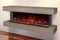 Modern Flames Landscape Pro 70'' Studio Suite Wall Mount Mantel Package | Coastal Sand Modern Flames