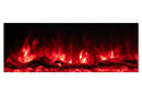 Modern Flames Landscape Pro 70'' Studio Suite Wall Mount Mantel Package | Coastal Sand Modern Flames