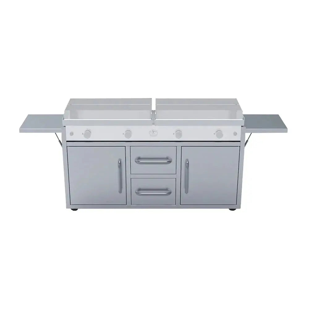 Le Griddle Freestanding Cart for 60" Gas Griddles - 	GFCART160 - Agent BBQ