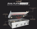 Le Griddle Original 30-Inch Built-In / Countertop Propane Gas Griddle - GFE75 Le Griddle