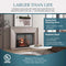 Majestic Biltmore 36" Radiant Wood Burning Fireplace | Majestic SB60, SB60HB Majestic