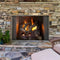 Majestic Cottagewood 42-Inch Outdoor Wood Burning Fireplace Majestic