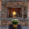 Majestic Courtyard 42-Inch Outdoor Vent Free Gas Fireplace Majestic