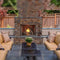Majestic Courtyard 42-Inch Outdoor Vent Free Gas Fireplace Majestic
