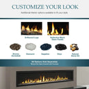 Majestic Echelon II 60" Linear Direct Vent Gas Fireplace | ECHEL60IN Majestic