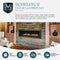 Majestic Echelon II 72" Linear Direct Vent Gas Fireplace | ECHEL72IN Majestic