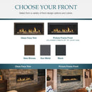 Majestic Echelon II 72" Linear Direct Vent Gas Fireplace | ECHEL72IN Majestic