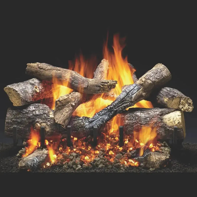 Majestic Fireside Grand Oak Vented Gas Log Set Majestic