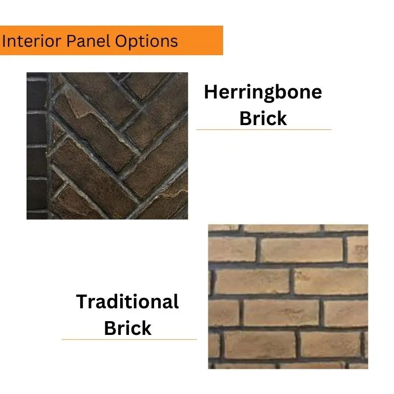 Majestic Fortress 36-Inch Indoor/Outdoor See Thru Vent Free Gas Fireplace Majestic