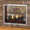 Majestic Fortress 36-Inch Indoor/Outdoor See Thru Vent Free Gas Fireplace Majestic