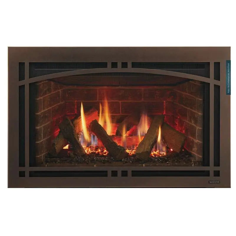 Majestic Ruby 25" Direct Vent Gas Insert | RUBY25 Majestic