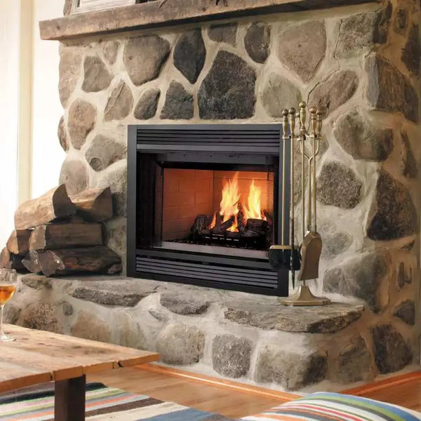 Majestic Sovereign Heat Circulating Wood Burning Fireplace Majestic