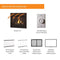 Majestic Sovereign Heat Circulating Wood Burning Fireplace Majestic