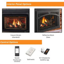 Majestic Trilliant 30" Direct Vent Gas Insert | TRILLIANT30IN Majestic