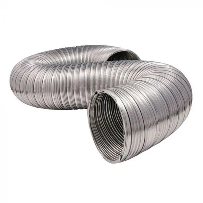 Majestic UD4, 4" (100mm) uninsulated flex duct for outside air - includes two 42" (1065mm) sections Majestic