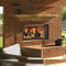 Majestic Villawood 42-Inch Outdoor Wood Burning Fireplace Majestic