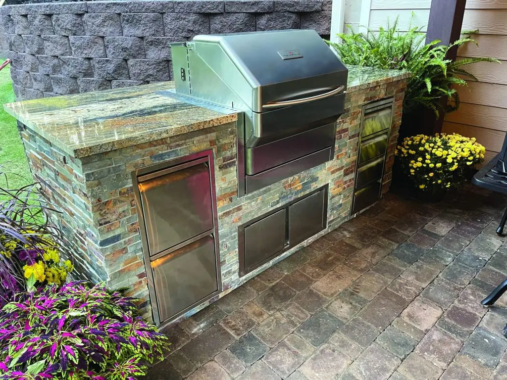 Memphis Grills Pro 28" Built-In ITC3 Pellet Grill - VGB0001S Memphis Grills