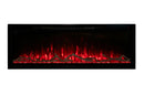 Modern Flames Allwood Fireplace Media Wall in Driftwood Gray | 60'' Spectrum Electric Fireplace Modern Flames