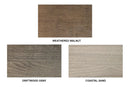 Modern Flames Allwood Fireplace Media Wall in Driftwood Gray | 60'' Spectrum Electric Fireplace Modern Flames