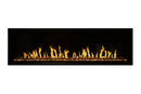 Modern Flames Allwood Fireplace Media Wall in Weathered Walnut | 60'' Orion Slim Heliovision Electric Fireplace Modern Flames