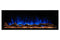Modern Flames Landscape Pro 58'' Electric Fireplace Wall Mount Studio Suite | White Ready to Paint Modern Flames