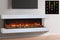 Modern Flames Landscape Pro 58'' Electric Fireplace Wall Mount Studio Suite | White Ready to Paint Modern Flames