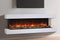 Modern Flames Landscape Pro 70'' Electric Fireplace Wall Mount Studio Suite | White Ready to Paint Modern Flames