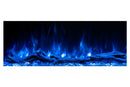 Modern Flames Landscape Pro 70'' Studio Suite Wall Mount Mantel Package | Weathered Walnut Modern Flames