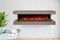 Modern Flames Landscape Pro 82'' Studio Suite Wall Mount Mantel Package | Coastal Sand Modern Flames