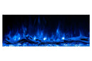 Modern Flames Landscape Pro 82'' Studio Suite Wall Mount Mantel Package | Weathered Walnut Modern Flames