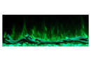 Modern Flames Landscape Pro 94'' Studio Suite Wall Mount Mantel Package | Coastal Sand Modern Flames