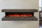 Modern Flames Landscape Pro 94'' Studio Suite Wall Mount Mantel Package | Driftwood Grey Modern Flames