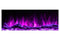 Modern Flames Landscape Pro 94'' Studio Suite Wall Mount Mantel Package | Weathered Walnut Modern Flames