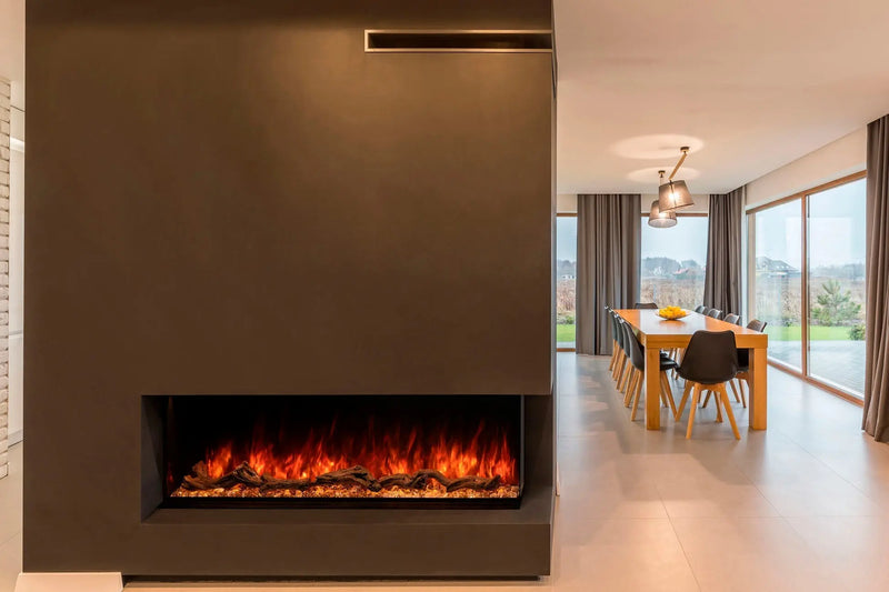 Modern Flames Landscape Pro Multi 56-inch 3-Sided / 2-Sided Built In Electric Fireplace Modern Flames