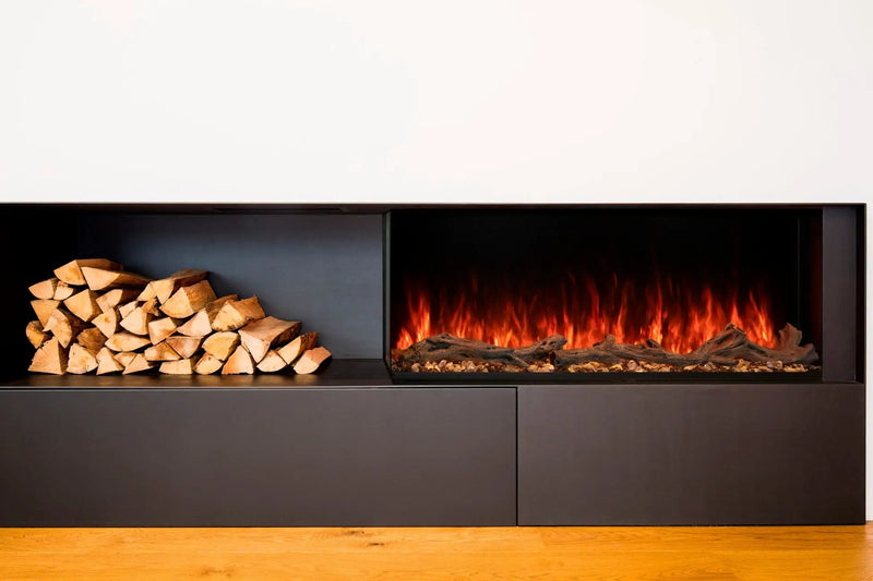 Modern Flames Landscape Pro Multi 56-inch 3-Sided / 2-Sided Built In Electric Fireplace Modern Flames