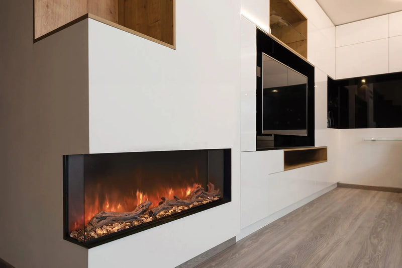 Modern Flames Landscape Pro Multi 56-inch 3-Sided / 2-Sided Built In Electric Fireplace Modern Flames