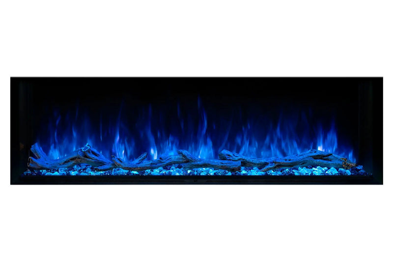 Modern Flames Landscape Pro Multi 56-inch 3-Sided / 2-Sided Built In Electric Fireplace Modern Flames
