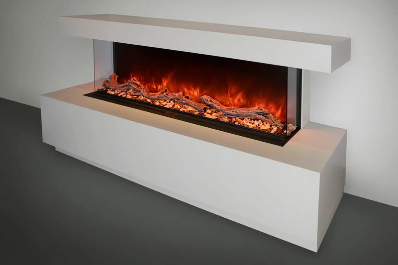 Modern Flames Landscape Pro Multi 56-inch 3-Sided / 2-Sided Built In Electric Fireplace Modern Flames
