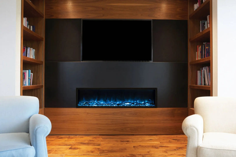 Modern Flames Landscape Pro Slim 96" Built In Linear Electric Fireplace Modern Flames