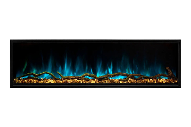 Modern Flames Landscape Pro Slim 96" Built In Linear Electric Fireplace Modern Flames