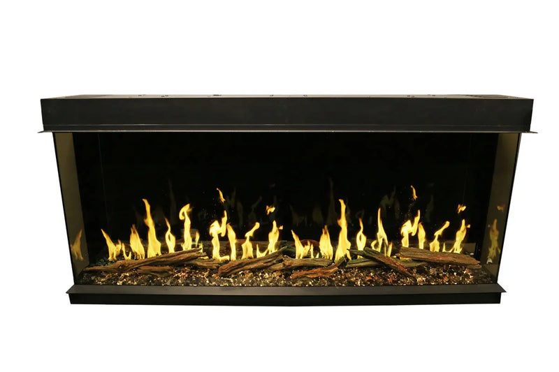 Modern Flames Orion Multi 120" Heliovision Virtual Multi-View Built-In Electric Fireplace - Agent BBQ