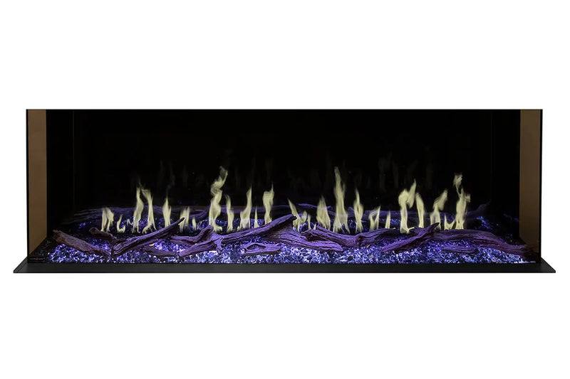 Modern Flames Orion Multi 120" Heliovision Virtual Multi-View Built-In Electric Fireplace - Agent BBQ
