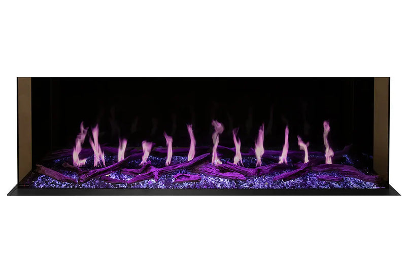 Modern Flames Orion Multi 120" Heliovision Virtual Multi-View Built-In Electric Fireplace - Agent BBQ